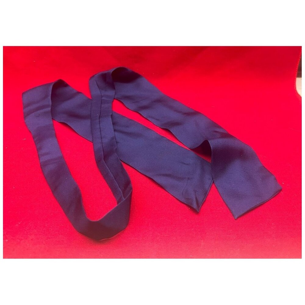 Blue Fabric Belt /Sash Women's No Tags No ID ~44" x 2-1/2" x 1"